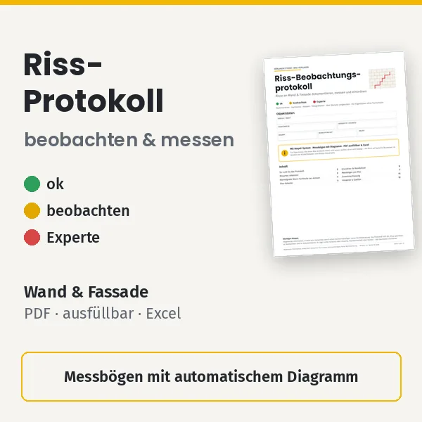 Vorschau: Riss-Beobachtungsprotokoll